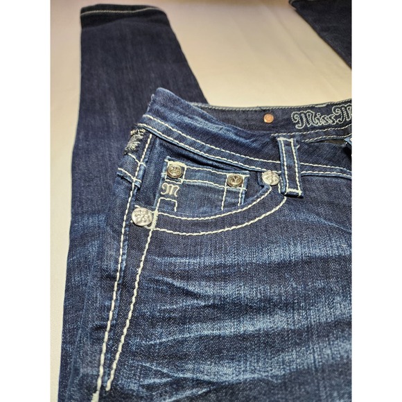 Miss Me Signature Skinny Jeans - Size 25 - Picture 3 of 14